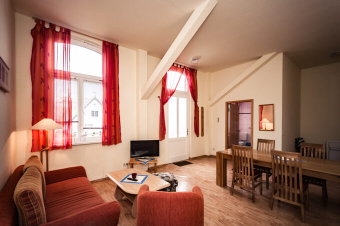 An der Waterkant - Ferienwohnung Wohnzimmer